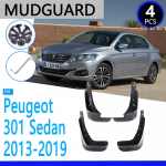 Mudguards fit for Peugeot 301 2013~ 2014 2015 2016 2017 2018 Car Accessories Mudflap Fender Auto Replacement