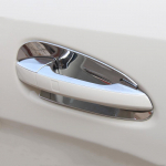 Auto v&auml;lisukse k&auml;epideme kausi kaitsekatte trimm Mercedes Benz ABCE klassi GLK ML GLE GL GLS CLA W204 W212 X204 W166 jaoks Door Handle Silver