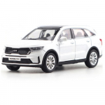 Kia Motors 2022 Sorento Diecast Mini Autode Seeria Valge
