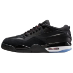Air Jordan 4 RM Must Valge Varsity Punane Meeste Tossud FQ7939-009 41