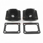 Set of 2 Carburetor Intake Boots w/ Gaskets for Yamaha Banshee 350 YFZ350 87-06