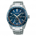 SEIKO Presage Sharp Edged Series Automaatne 6R64 GMT Meeste K&auml;ekell SPB217J1 sinine