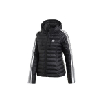 Adidas Originals Vabaaja Soe Spordihoodiga Jakk Naiste Jakk Must ED4784 30