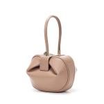 Naiste uus &uuml;he &otilde;larihmaga kott Korea stiilis Ehtne nahk Moodne pelmeenikujuline pilvepelmeen Naiste kott Crossbody kott Apricot Small Size