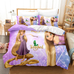 Printsessid Voodipesukomplekt Tekikott &Uuml;heinimese Luksuslik Kuninga Suurus 3D Laste 3-osaline 1 Laps 100% Pol&uuml;ester Tr&uuml;kitud &Uuml;hev&auml;rviline Kodu AU Single(140*210cm)3pcs beige
