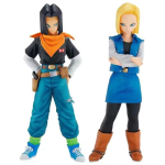 24CM Anime Dragon Ball Z Android 17 18 Kuju Android 18 PVC Tegevuskujud Kollektsioonimudel M&auml;nguasjad Lastele J&otilde;ulukingitus&rsquo; blue