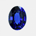 Suurep&auml;rane ovaalne l&otilde;ige 13,45 ct naturaalne sinine safiir SERTIFITSEERITUD haruldane lahtine v&auml;&auml;riskivi 24.6 mm approx sinine
