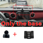 Mobiiltelefoni hoidik autole Jeep Wrangler 2018~2025 Navigatsioonihoidik Autotarvikud GPS-i hoidik