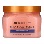 Tree Hut, Shea suhkrukoorija, Maroko roos, 18 untsi (510 g)