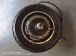 10-tollise harjadeta rummumootor minielektrilise rulalaua jaoks, trummelpiduri ja rehviga, 350W/500W 36V Drum Brake Single Motor