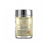 Khadi Natural Ayurvedic Rose & Orange Face Pack 50 G For Glowing Skin, Exfoliating Care For All Skin Types