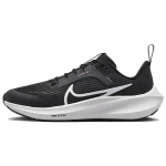 Nike Air Zoom Pegasus 40 GS Must Raudhall Hall Valge Laste Jooksusaapad DX2498-001 36