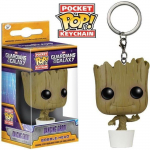 Porte-cl&eacute; Marvel Gardiens de la galaxie : Dancing Groot - FUNKO - Vinyl - Sous licence officielle