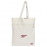 Adidas Arsenal 18.23L Klassikalise logoga puuvillane &otilde;lakott Unisex &otilde;lakott Pilvevalge JX5739-500 Cloud White