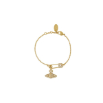 Vivienne Westwood Lucrece K&auml;ev&otilde;ru S&otilde;lg Kirjaklamber Kristall Saturn Naiste k&auml;ev&otilde;ru Kuldne 61020153R102R102 Box