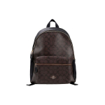 Coach Charlie 30 Klassikaline Monogramm L&otilde;uend Seljakott Suur Naiste seljakott Tume Pruun 58314-IMAA8 Basic Set (Bag+Dust Bag)
