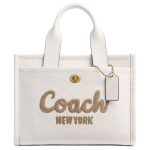 Coach Cargo 26 Br&auml;ndi Ripats Nahast T&otilde;mblukuga Ostukott &Otilde;lakott Ristkorraldus K&auml;ekott Keskmine Naiste T&otilde;mblukuga Maple CAM66-B4HA Basic Set (Bag+Dust Bag)