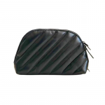 Yves Saint Laurent Kahekordse lukuga Must Meigikott Mitmekihiline #Double zip fastening black makeup bag