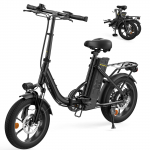 iScooter U4 City Mugav Kokkupandav Elektrijalgratas 250W Mootor 36V10.4Ah Aku 88KM S&otilde;iduulatus 120KG Kandev&otilde;ime Linnatransport