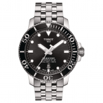 Tissot Seastar Automaatne Mehaaniline Liikumine Kuup&auml;evan&auml;idik Helendav Sukeldumiskell 43 mm Must Tihvt Roostevabast Terasest K&auml;ev&otilde;ru T120.407.11.051.00 Regular Watch Box