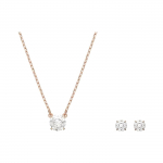 Swarovski Stilla Attract Series T&auml;htedega S&auml;risev &Uuml;mar Mitmetahuline L&otilde;ikega Kristall Kaelakee Naiste kaelakee 5616233 Box (Random Color)