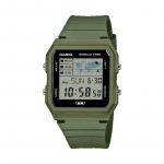 Casio Meeste Vaik Veekindel Alarmi Kvartsikell LF-30W-3A roheline