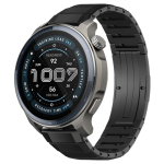 22mm titaanist metallist k&auml;ev&otilde;ru rihm Amazfit Balance 2/Bip 6 5/Cheetah Pro luksusliku kellarihma jaoks Amazfit GTR 4 3 rihma jaoks 22mm must