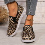 Loafers Lamedad Leopardimustrilised Elegantsed vabaaja naistejalatsid Uued Mujer Zapatos: Kandke vastupidavaid &uuml;ksikjalatseid 36
