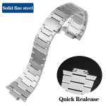 Tissot PRX seeria jaoks Ehtne nahast k&auml;ev&otilde;ru koos otsal&uuml;liga Super Player T137.407 Terasest kellarihm K&auml;ev&otilde;ru Pruun Sinine 12mm 26mm-12mm gray