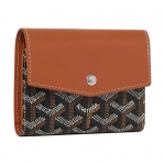 Goyard Saint-Gabriel Kolmekordne Disain Kl&otilde;pskinnitusega Ine L&otilde;uend Vauzelles Vasikanahast Rahakott Unisex Rahakott Pruun STGABRPMLTY-01CL03P Shopping Bag Set(Basic Set+Shopping Bag)