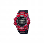 Casio G-SQUAD seeria G-SHOCK GPS-positsioneerimine sammulugeja intelligentne treeningu j&auml;lgimine LED-valgus raadiolaine kvartsmehhanism vaikude rihm GBD-100SM-4A1PRD must