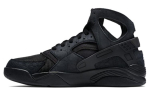 Nike Air Flight Huarache Libisemisvastased Keskmise s&auml;&auml;rega Vintage Korvpallijalatsid Unisex Must 705005-009 40