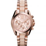 Michael Kors MK6066 Bradshaw Naiste k&auml;ekell 35mm Heleroosa