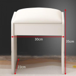 Kompaktne lukustatav tualettlaud sahtlitega magamistoa meigi ja hoiustamiseks 80*35*126cm