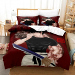 Uus Toji Fushiguro Jujutsu Kaisen Voodipesukomplekt &Uuml;heinimese Twin T&auml;is Queen King Suurusega Voodikomplekt T&auml;iskasvanu Laste Magamistuba Tekikoti Komplektid Anime 135x200cm