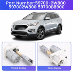 Praktiline 597002W800 Elektrooniline k&auml;sipiduri komplekt Hyundai Santa Fe 2012-2016 jaoks 59700B8900 59700-2W800 Parkimisk&auml;sipidur Moto nagu n&auml;idatud v&auml;rv