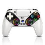 Traadita kontroller RGB-valgustusega PS5/Playstation 5 Pro/Slim/PC konsoolile koos m&auml;ngukontrollerite ja Ha-ga Blue RGB