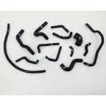 Sobib 1989-1998 Mazda Miata MX5 MX-5 NA MK1 1.6L B6-ZE jahutusvedeliku ja salongi k&uuml;ttekeha voolikute komplekt must