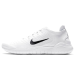 Nike Free RN 2018 'Valge Must' Meeste 942836-100 EU 41