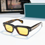 K&otilde;rgetasemeline esmaklassiline toon luksuslik disainer p&auml;ikeseprillid unisex paksud ruudukujulised atsetaadist br&auml;ndip&auml;ikeseprillid meestele ja naistele Acetate&C3 black