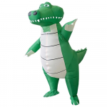 T&auml;ispuhutav Halloweeni Krokodill-Draakoni Kost&uuml;&uuml;m: Dinosauri esinemiskost&uuml;&uuml;m One Size
