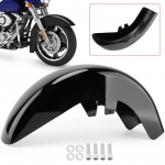 Mootorratta esiporitiib Harley Touring Road King Electra Glide 1989-2013 jaoks Porikaitse Kate Kaitsja Pihustus L&auml;ikiv Must must