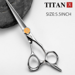 TITAN Professionaalsed Juuksuri K&auml;&auml;rid Habemeajaja K&auml;&auml;rid Juuksel&otilde;ikus H&otilde;rendus 5,5/6,0/6,5/7,0 tolli Komplekt Jaapan 440C Teras