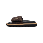 LOUIS VUITTON Basseini Padi Mugavusslippersid Naiste Pruun Must 1ABGIT 38 black