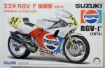 Fujimi Models Mootorrataste seeria 13 Suzuki hilisem mudel XR74 1/12 Ei. RGV- gray