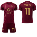 2425 Rooma Kodune Punane Kuld Ei. 21 Dibala Jalgpalli vormis&auml;rgid Spordidress T&auml;iskasvanud Lapsed 20