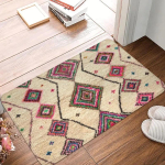 Maroko Berberi Vaip Boho Stiilis Esikumat Libisemisvastane Antiikne Boheemlaslik Geomeetriline Uksematt P&otilde;rand Vannituba Sissep&auml;&auml;sumatt Vaip 43X120CM