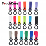 3 tk plastikust vankri topsihoidja vanker, 2 konksu nailonrihmaga kaasaskantavad beebik&auml;ru tarvikud 3 pcs (random color)