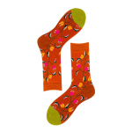 Naiste moesokid uhiuus saabumine puuvillased sokid Loomingulised lillelised v&auml;rvilised kleidisokid One size