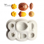 Puhtad tooted P&auml;hklid Kuju DIY Fondant Cake &Scaron;okolaadikaunistus Silikoonvorm K&uuml;psetamise K&ouml;&ouml;git&ouml;&ouml;riist Random Color